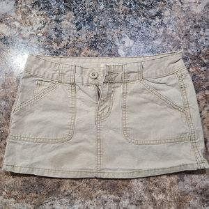 Abercrombie khaki skirt